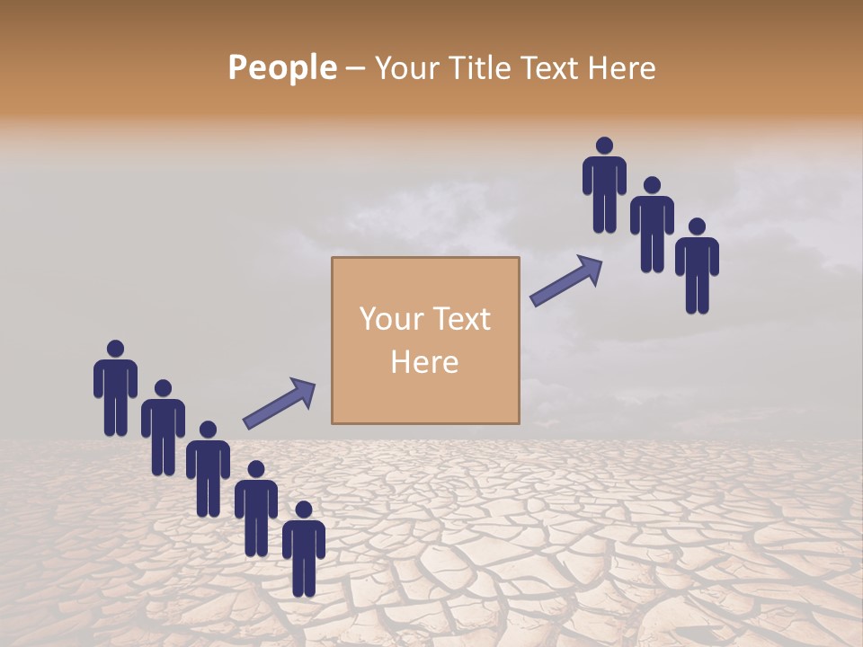 Ground Nature Drought PowerPoint Template