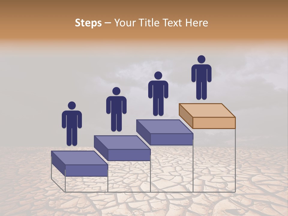 Ground Nature Drought PowerPoint Template