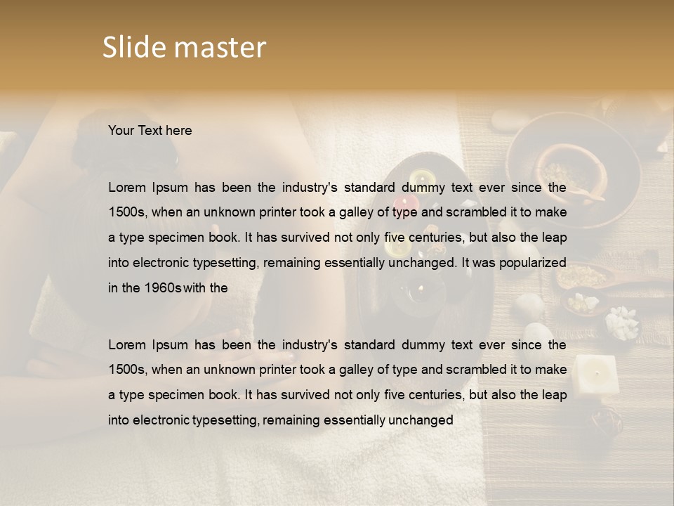 Bath Hot Home PowerPoint Template