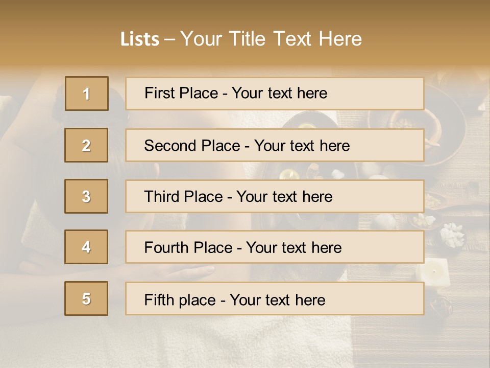 Bath Hot Home PowerPoint Template