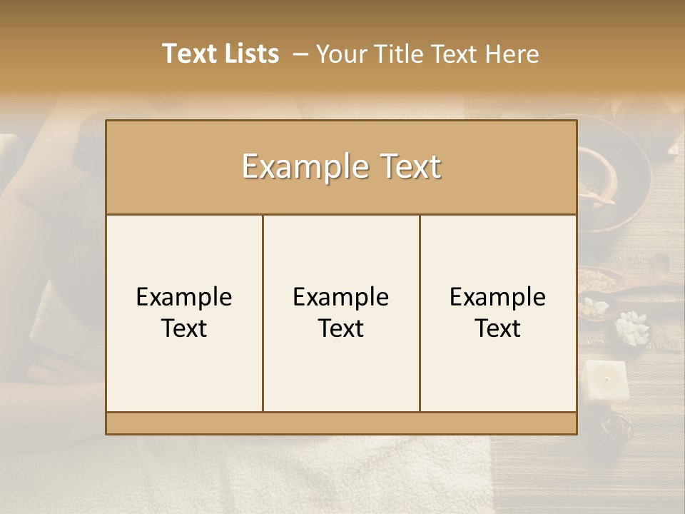 Bath Hot Home PowerPoint Template