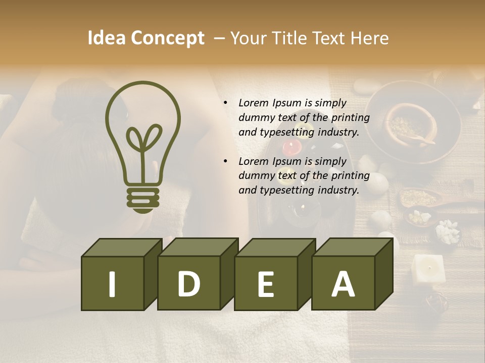 Bath Hot Home PowerPoint Template