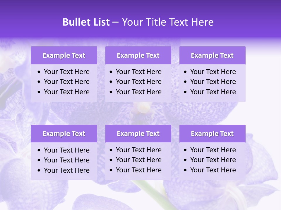 Beautiful Flowers Hd PowerPoint Template