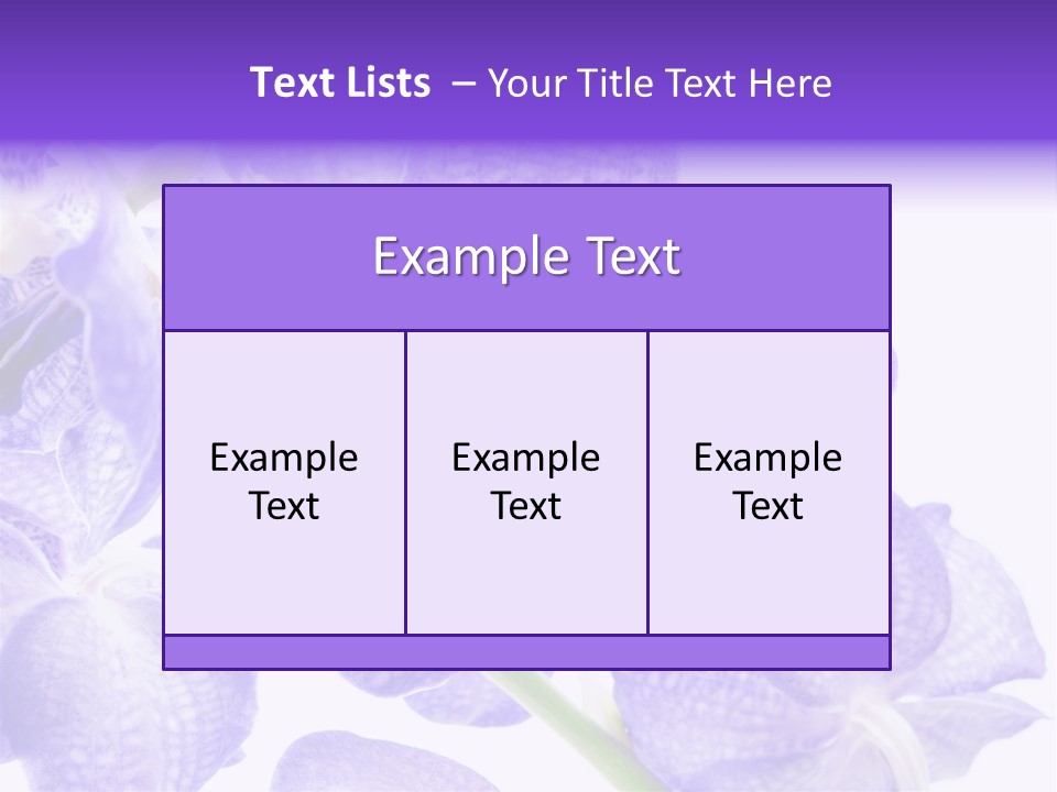 Beautiful Flowers Hd PowerPoint Template