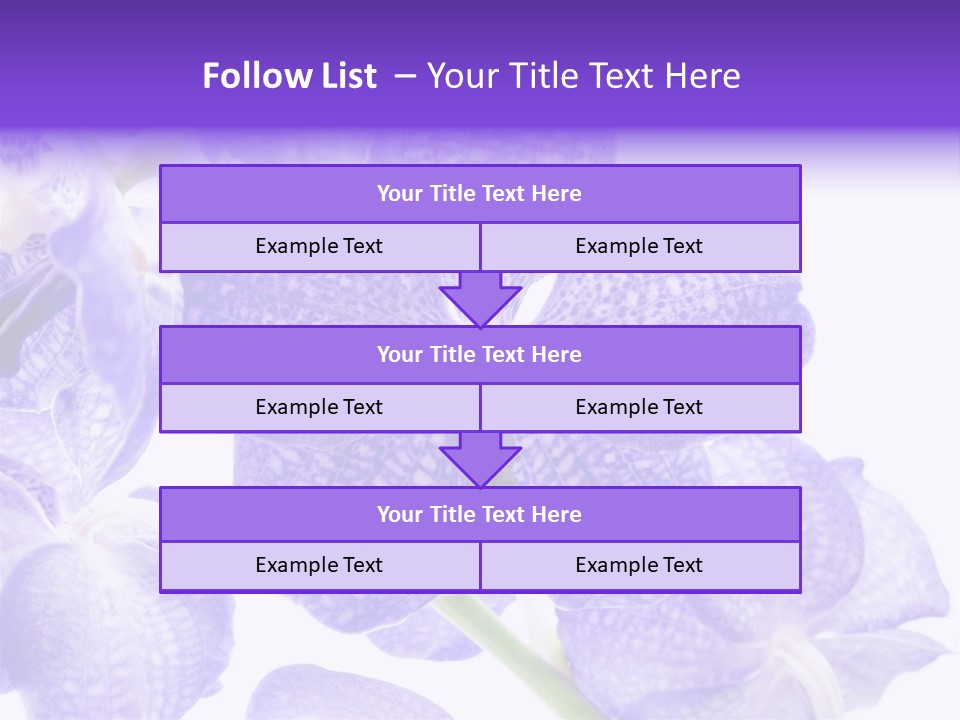 Beautiful Flowers Hd PowerPoint Template