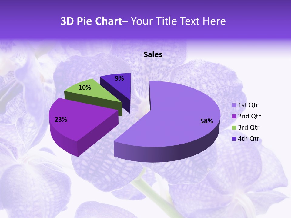Beautiful Flowers Hd PowerPoint Template