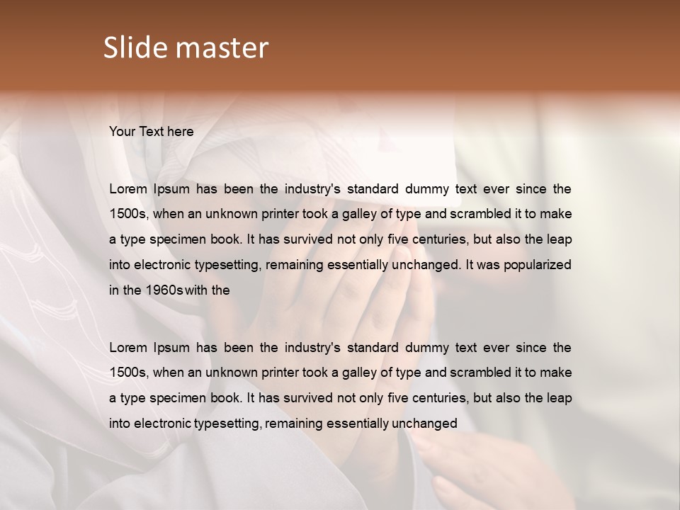 Amina Filali PowerPoint Template