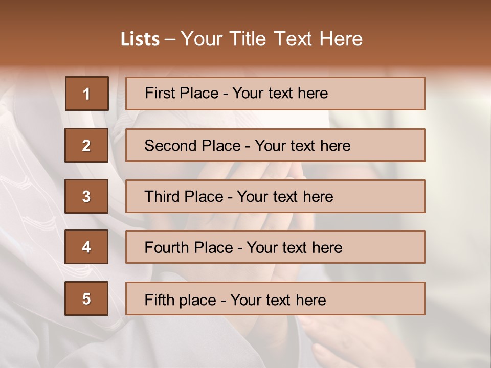 Amina Filali PowerPoint Template