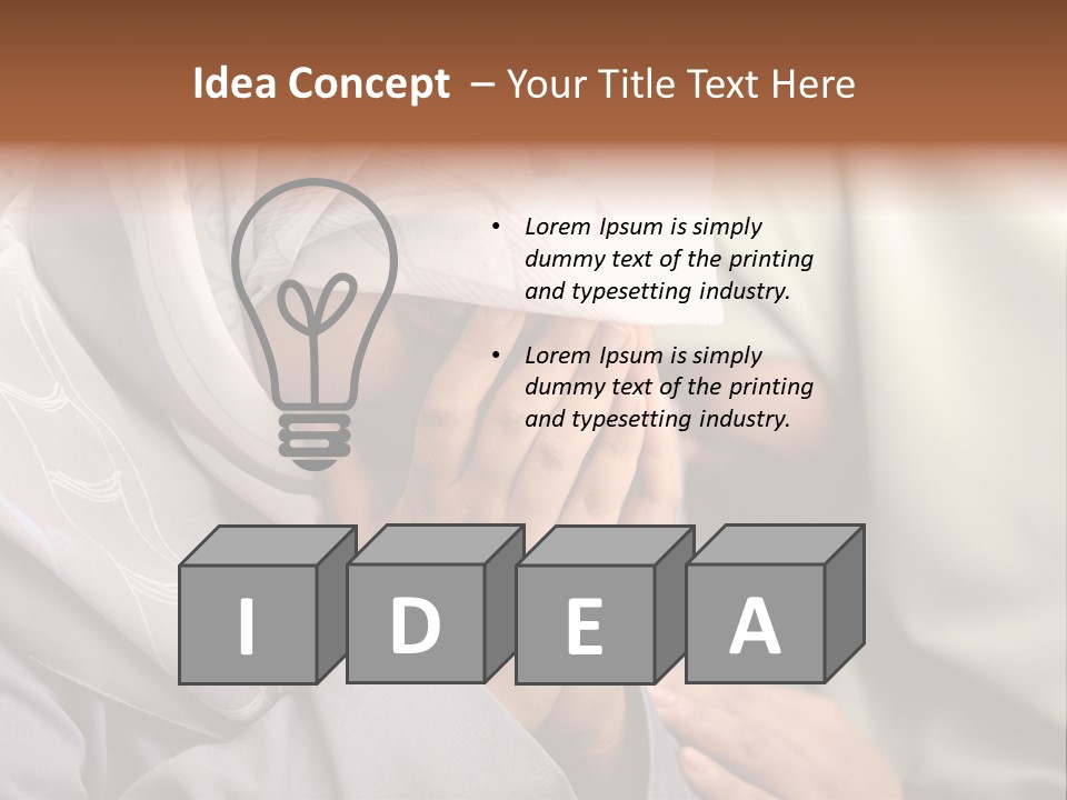 Amina Filali PowerPoint Template