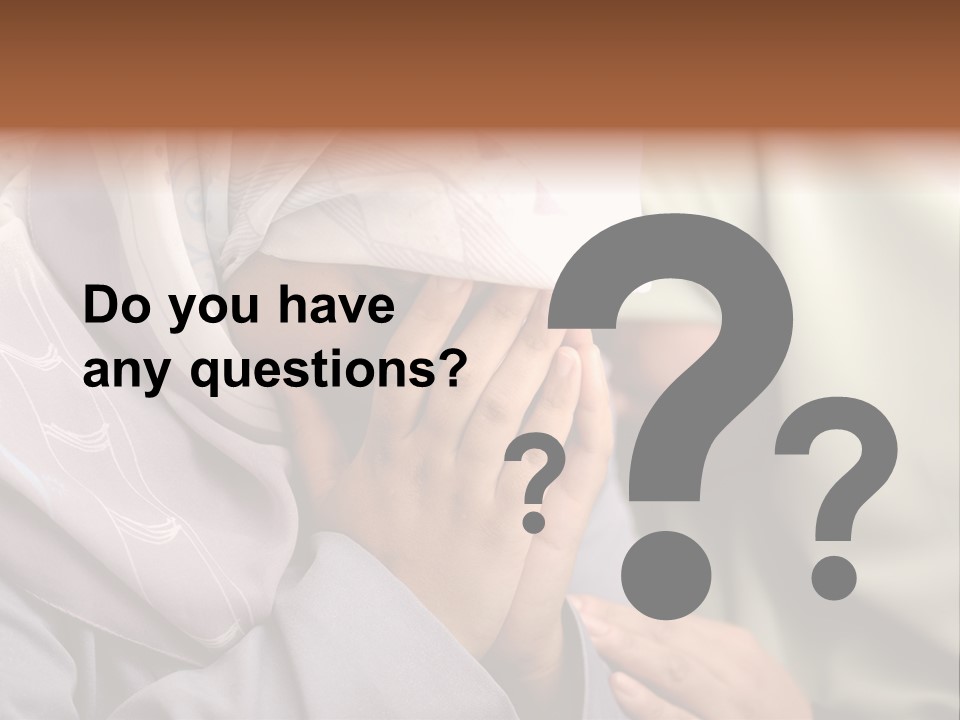 Amina Filali PowerPoint Template