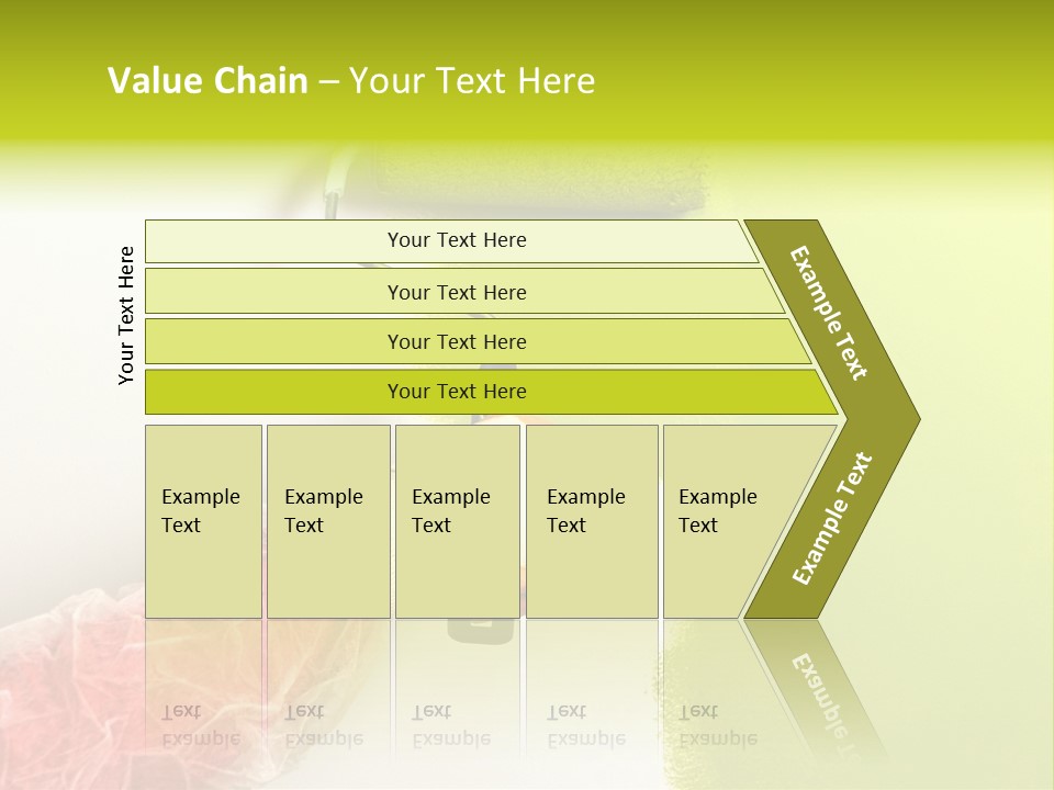 Paint Wall Roller PowerPoint Template