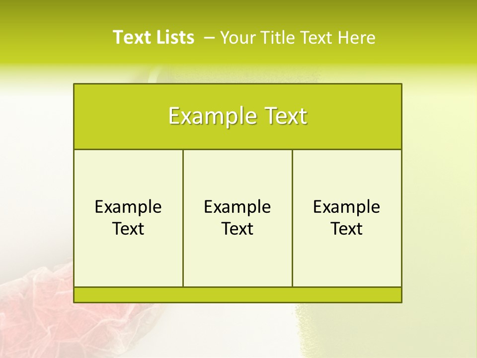 Paint Wall Roller PowerPoint Template