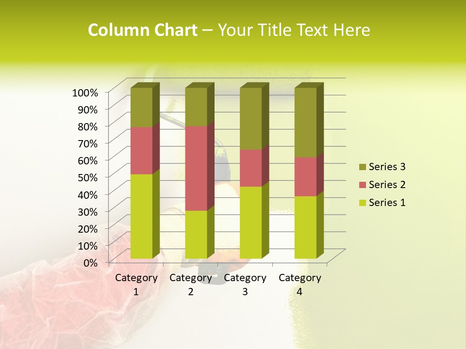 Paint Wall Roller PowerPoint Template