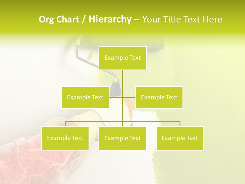 Paint Wall Roller PowerPoint Template