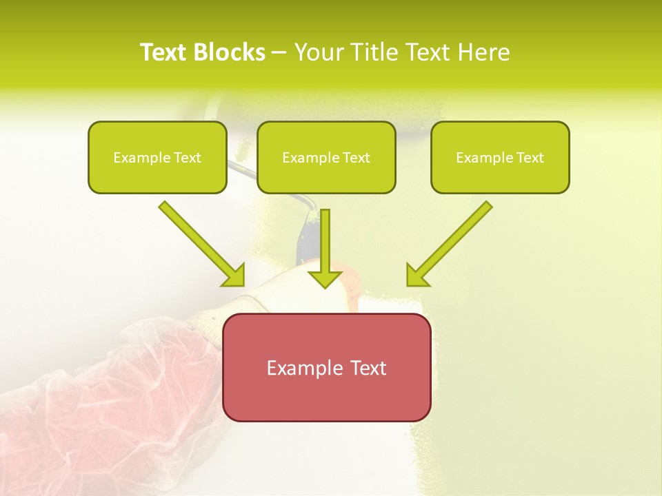 Paint Wall Roller PowerPoint Template