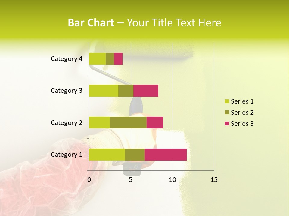 Paint Wall Roller PowerPoint Template