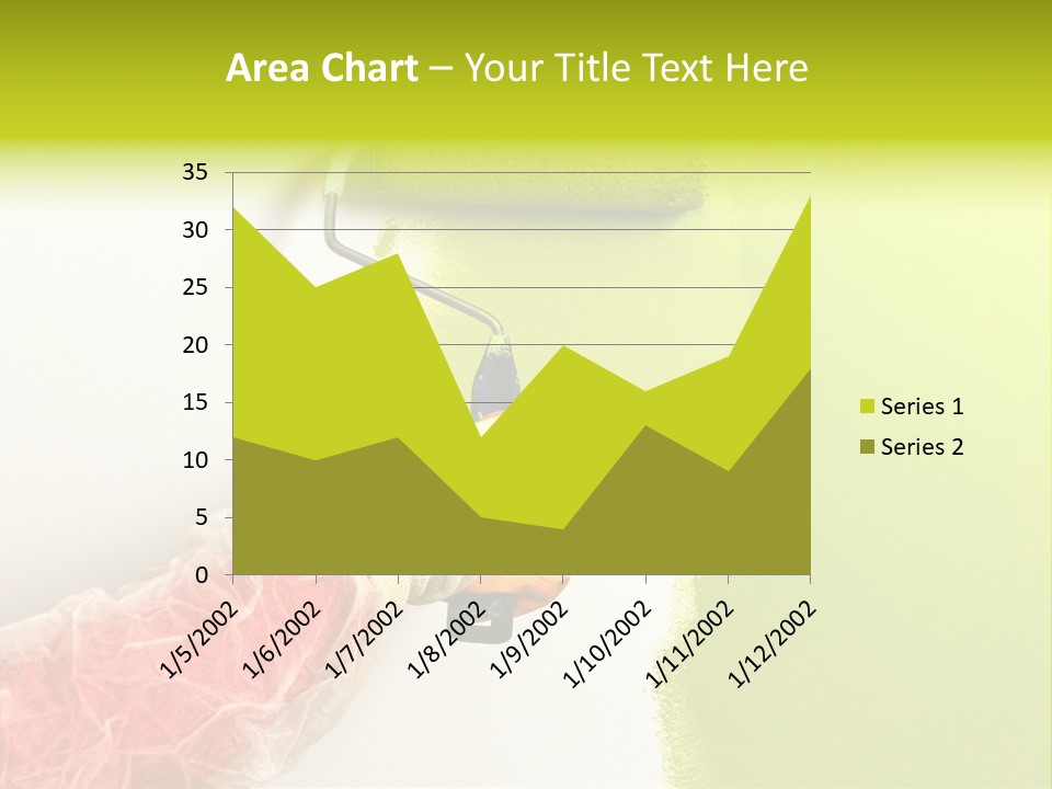 Paint Wall Roller PowerPoint Template