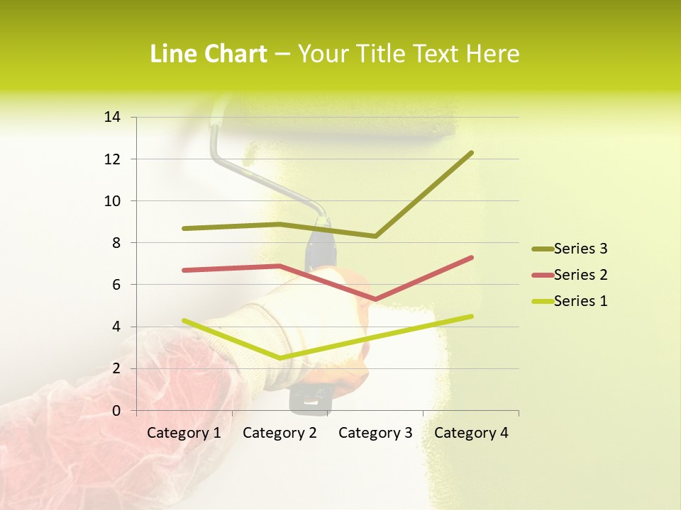 Paint Wall Roller PowerPoint Template