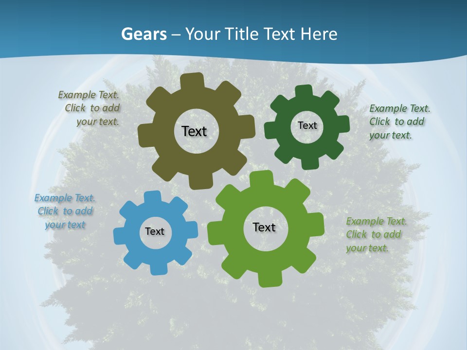 Tufty Grow Planet PowerPoint Template