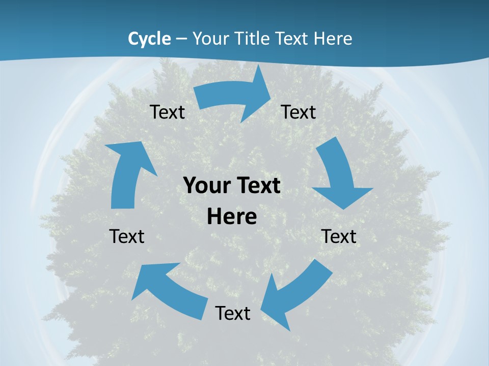 Tufty Grow Planet PowerPoint Template