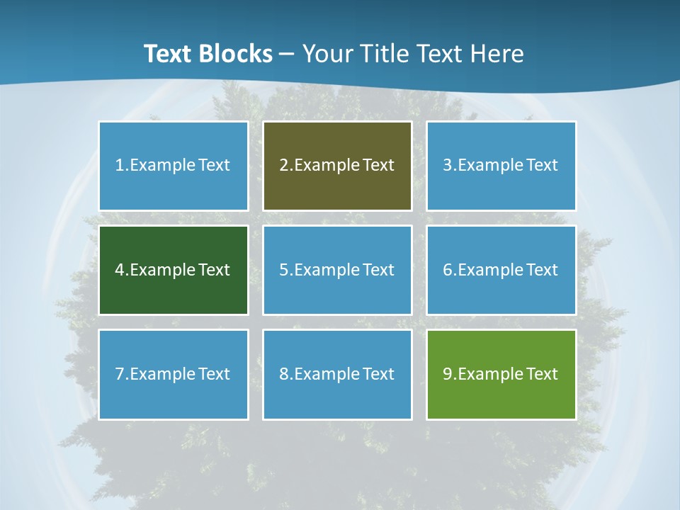 Tufty Grow Planet PowerPoint Template