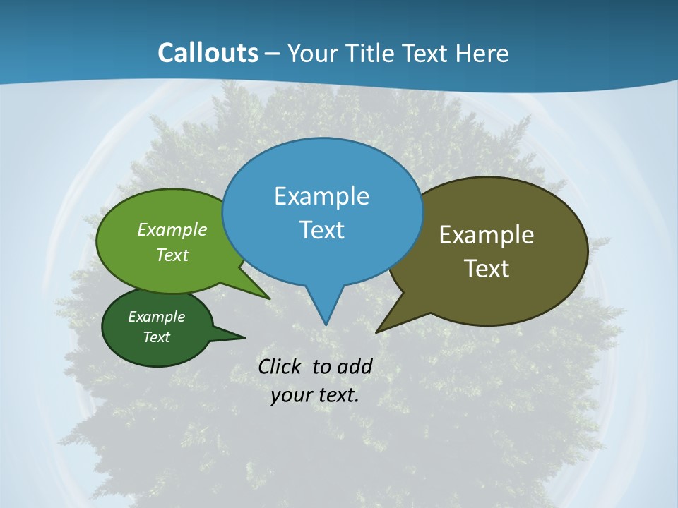 Tufty Grow Planet PowerPoint Template