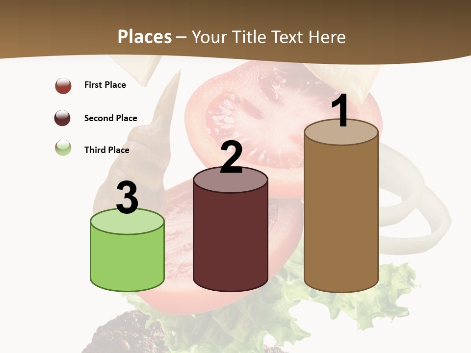 Onion Mustard Meal PowerPoint Template