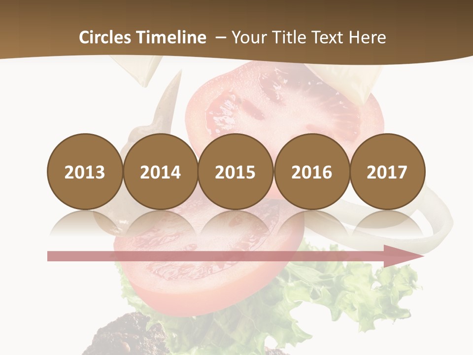 Onion Mustard Meal PowerPoint Template