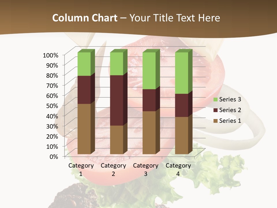 Onion Mustard Meal PowerPoint Template