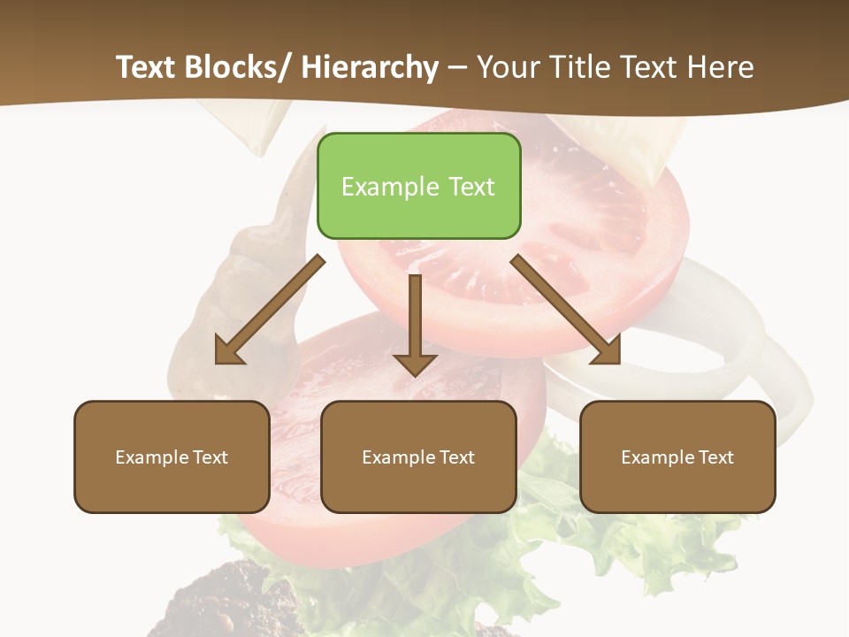 Onion Mustard Meal PowerPoint Template