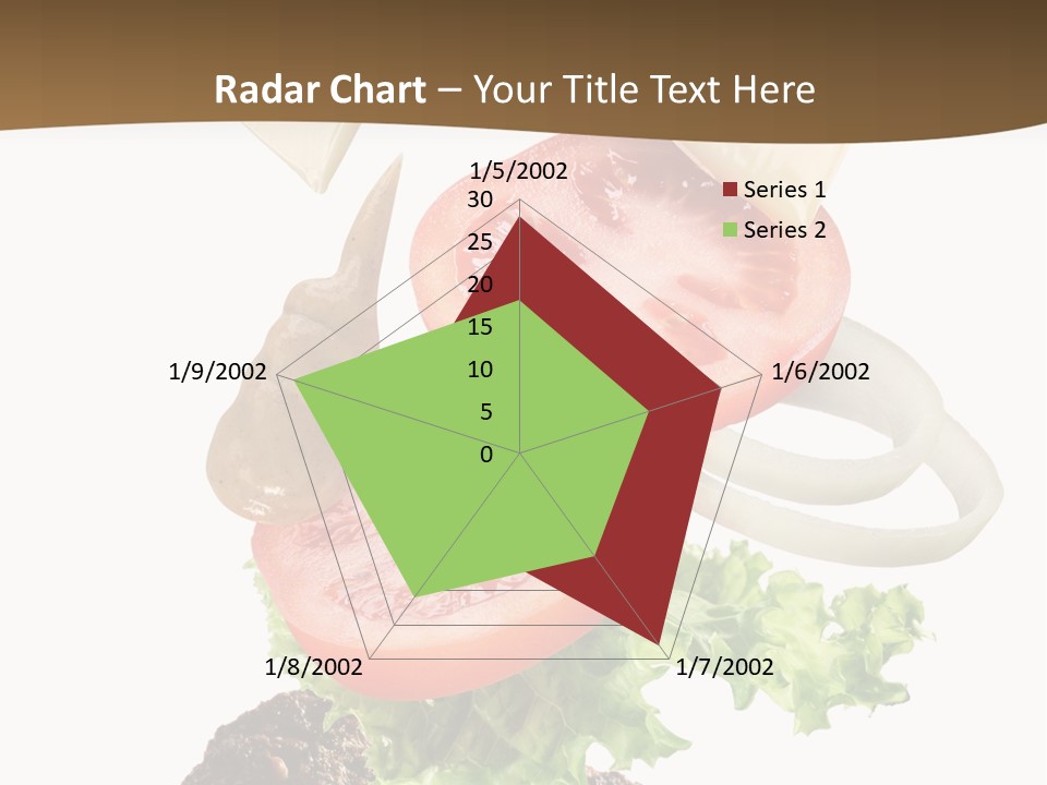 Onion Mustard Meal PowerPoint Template