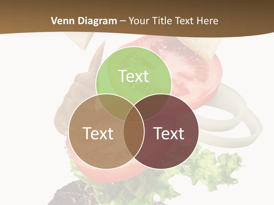 Onion Mustard Meal PowerPoint Template