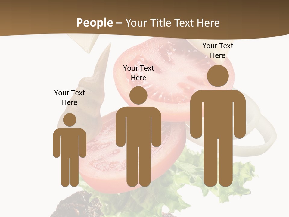 Onion Mustard Meal PowerPoint Template