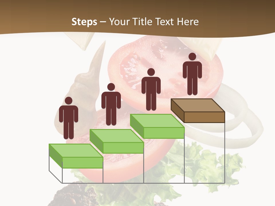 Onion Mustard Meal PowerPoint Template