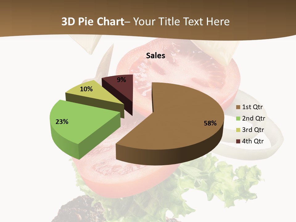 Onion Mustard Meal PowerPoint Template