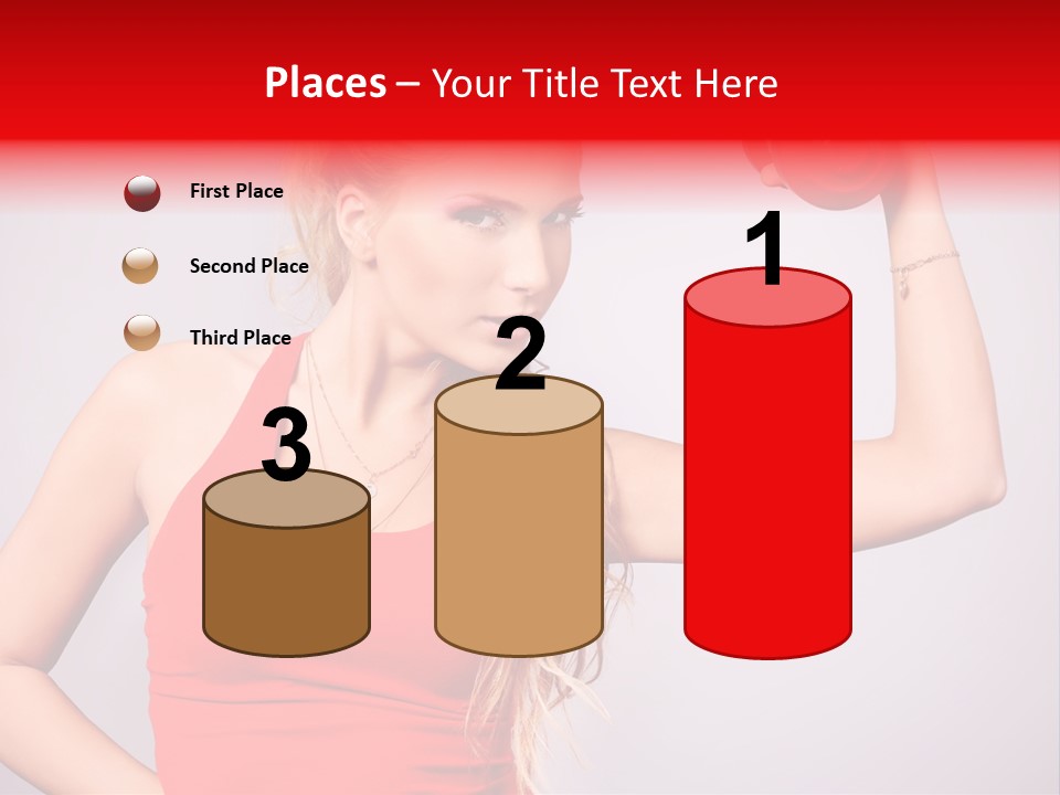 Ladies Fitness PowerPoint Template