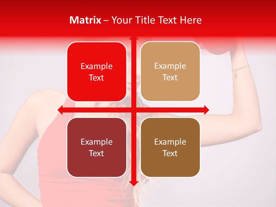 Ladies Fitness PowerPoint Template