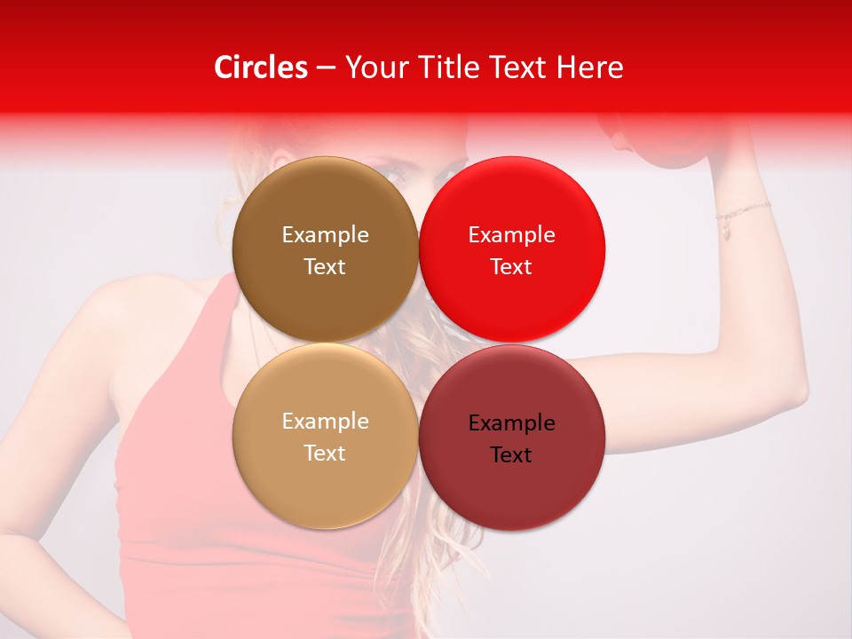 Ladies Fitness PowerPoint Template