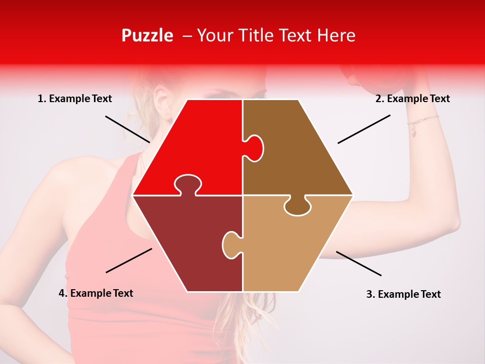 Ladies Fitness PowerPoint Template