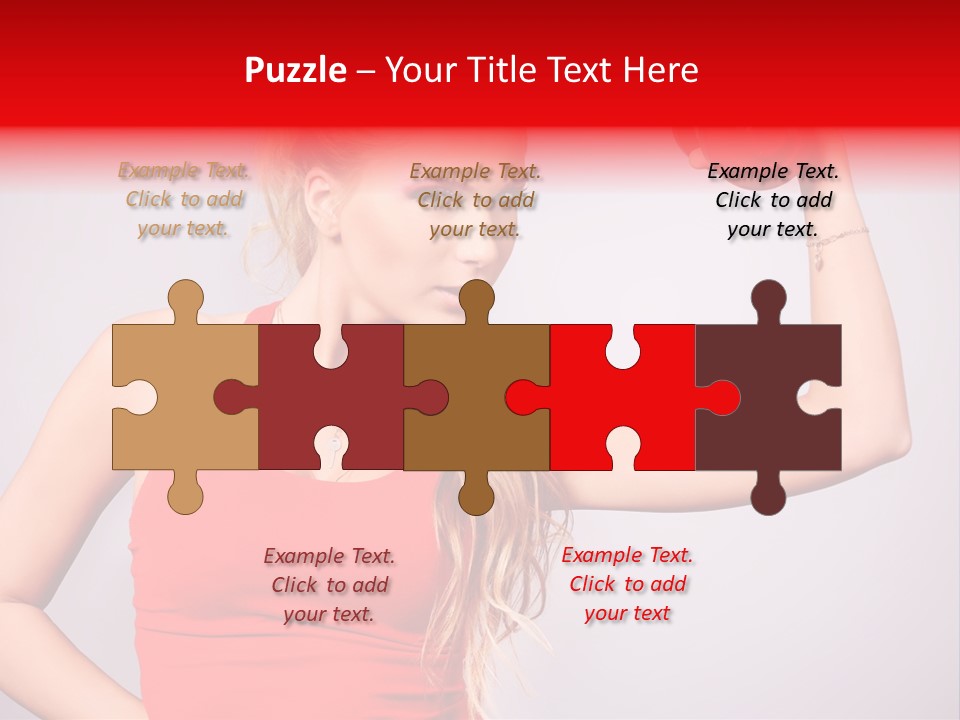 Ladies Fitness PowerPoint Template