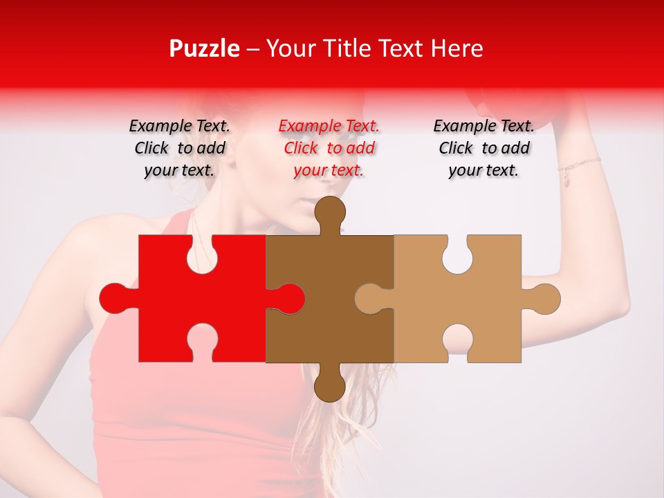 Ladies Fitness PowerPoint Template