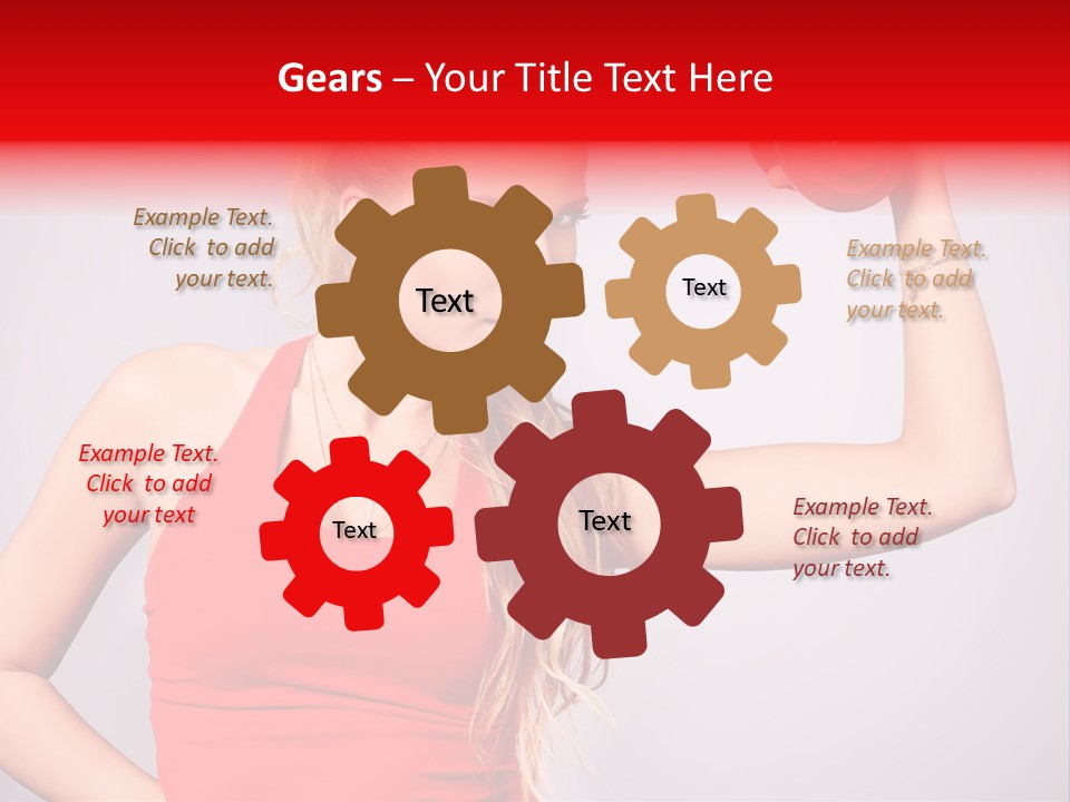 Ladies Fitness PowerPoint Template