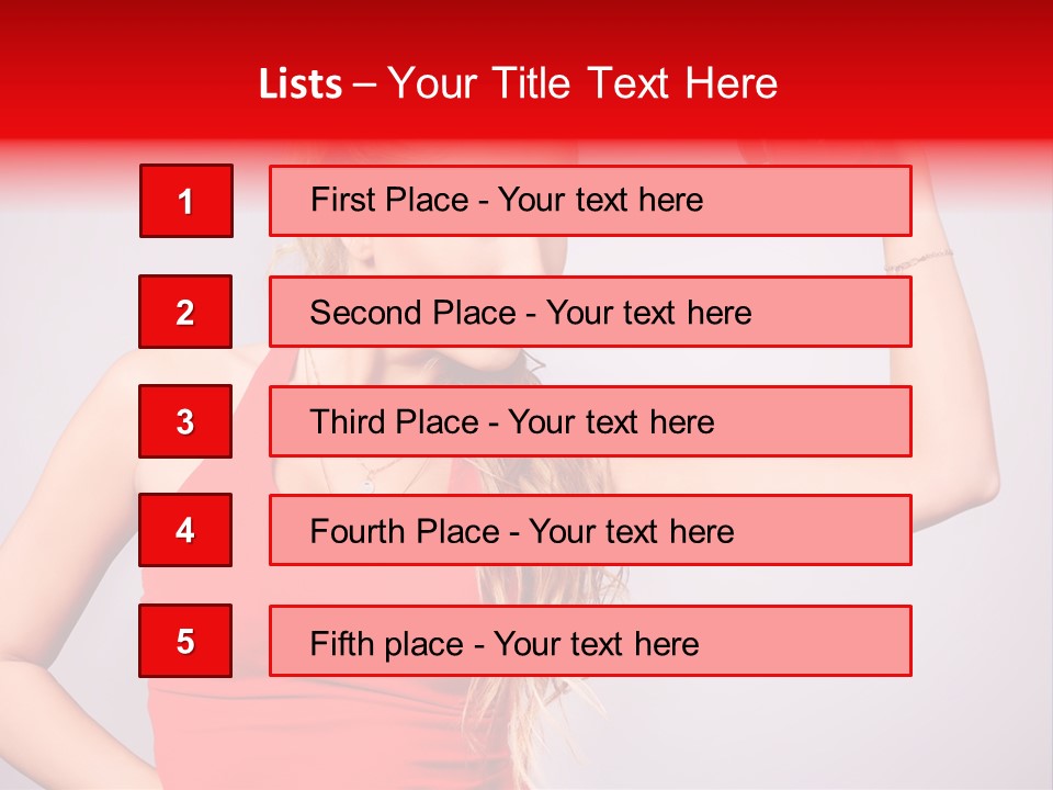 Ladies Fitness PowerPoint Template