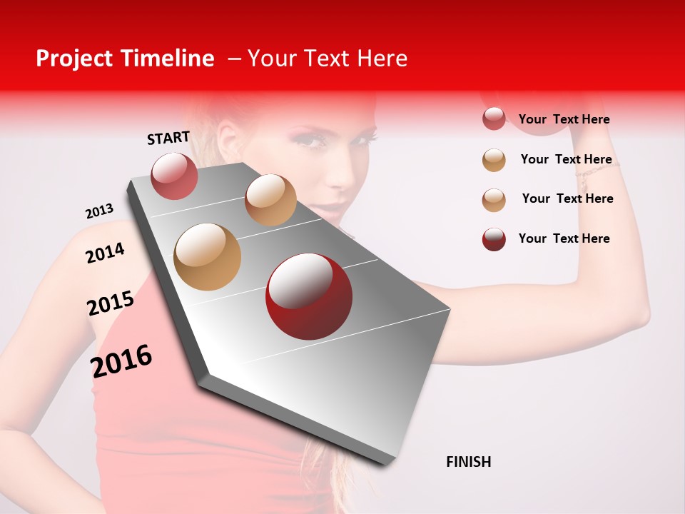 Ladies Fitness PowerPoint Template