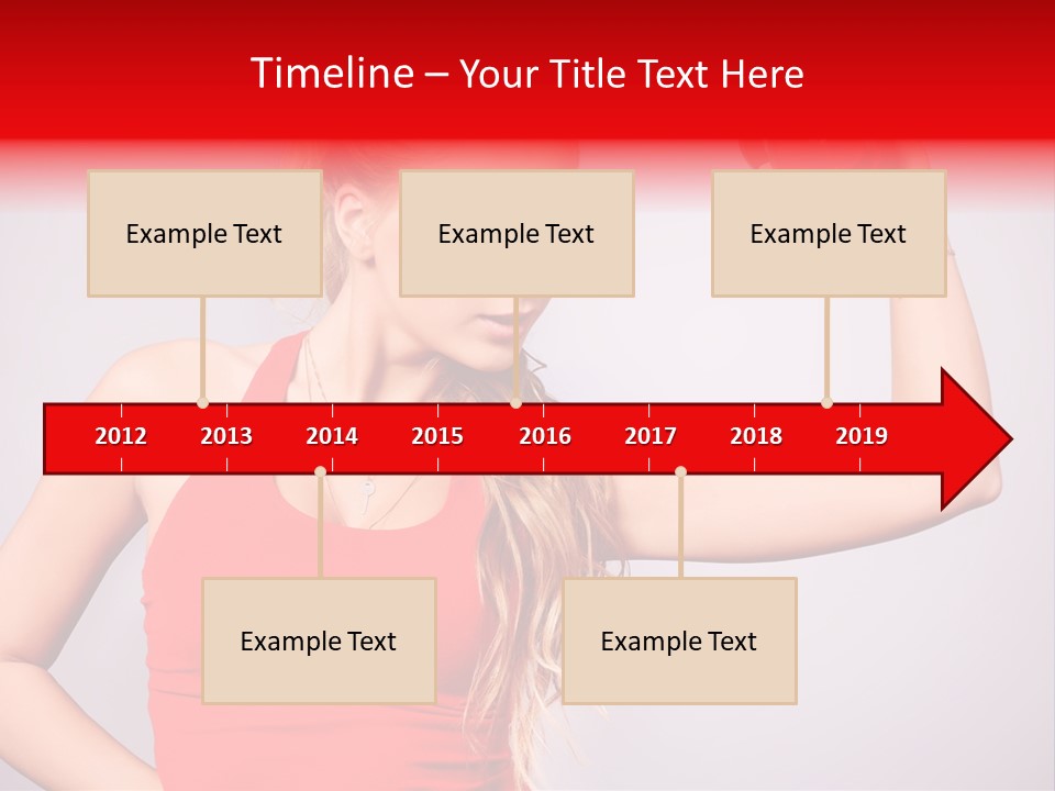 Ladies Fitness PowerPoint Template