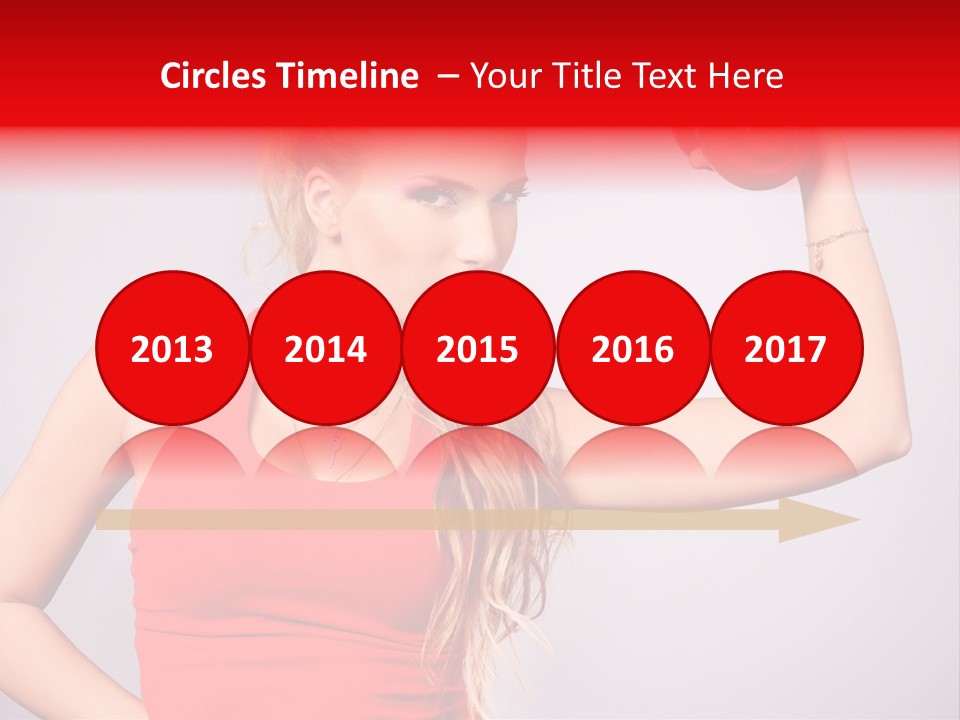 Ladies Fitness PowerPoint Template