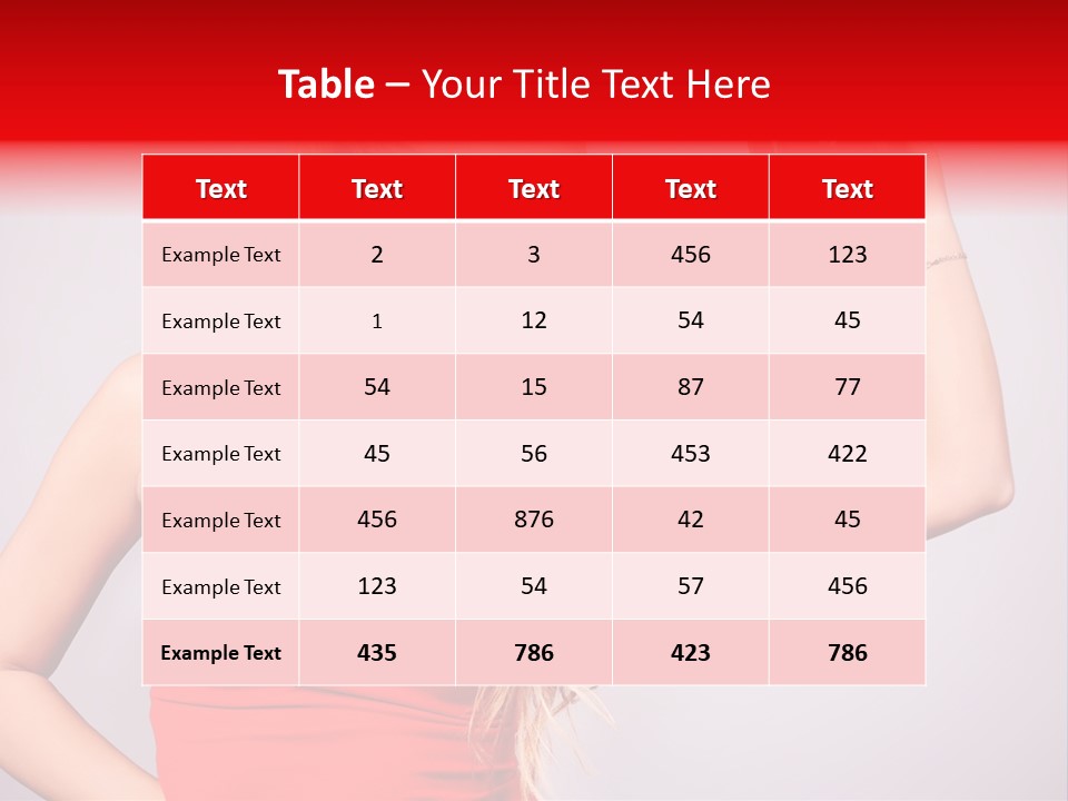 Ladies Fitness PowerPoint Template