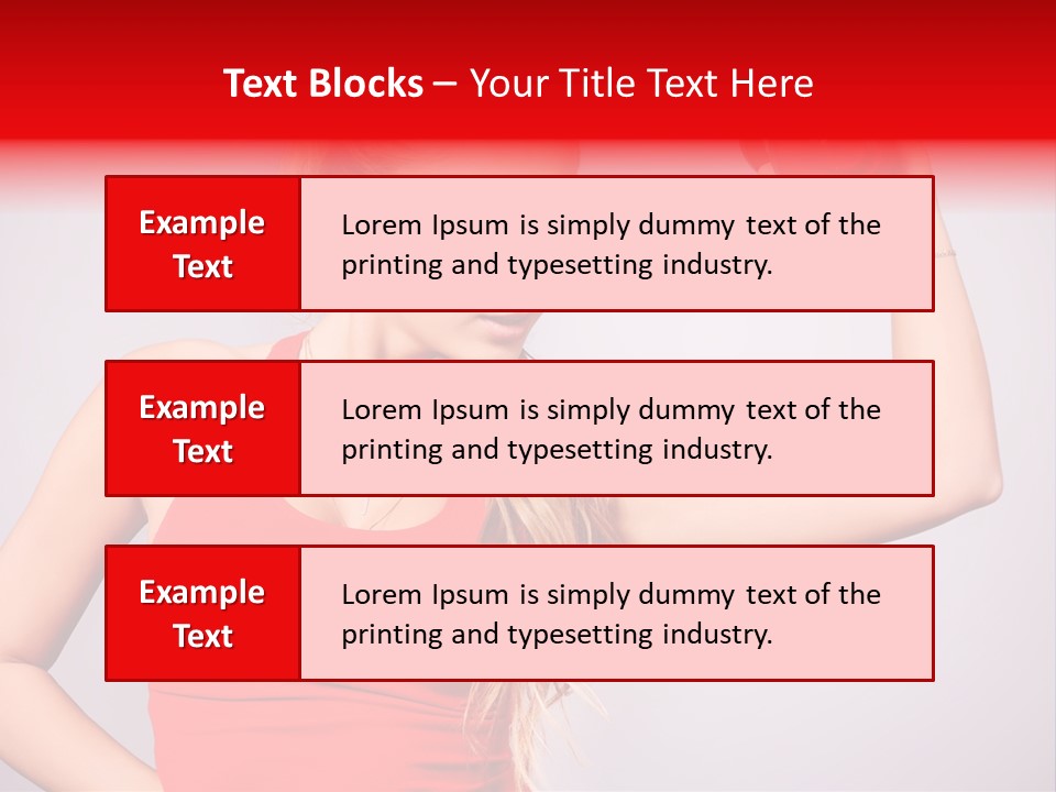 Ladies Fitness PowerPoint Template