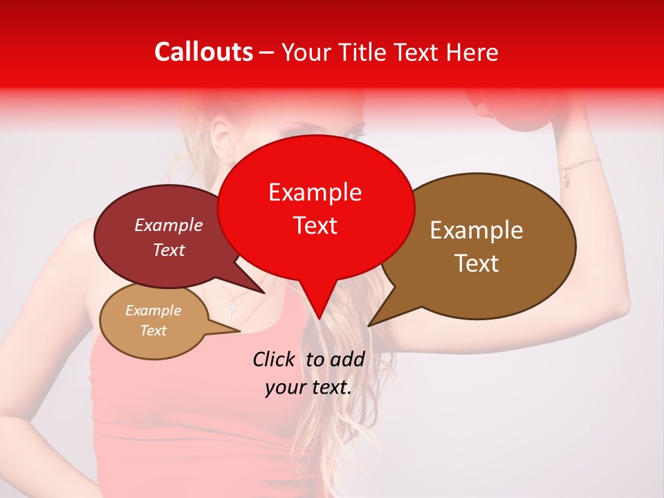 Ladies Fitness PowerPoint Template