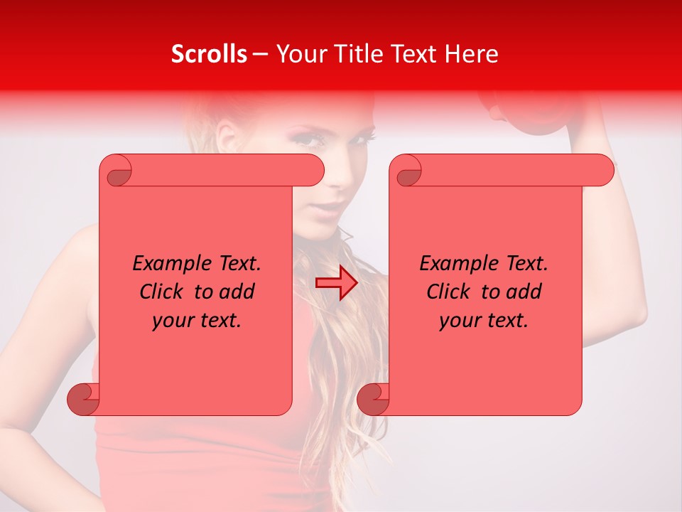 Ladies Fitness PowerPoint Template